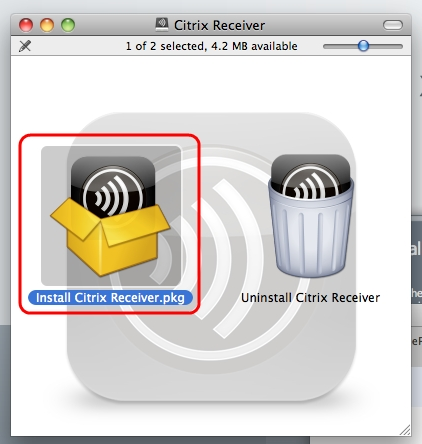 citrix receiver for mac mouse